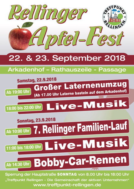 Apfel Fest 2018 Plakat