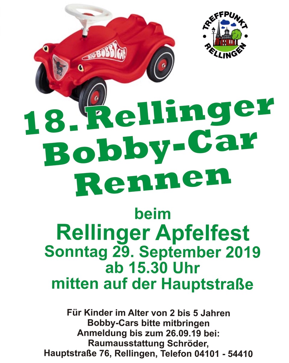 Bobby Car Plakat 2019